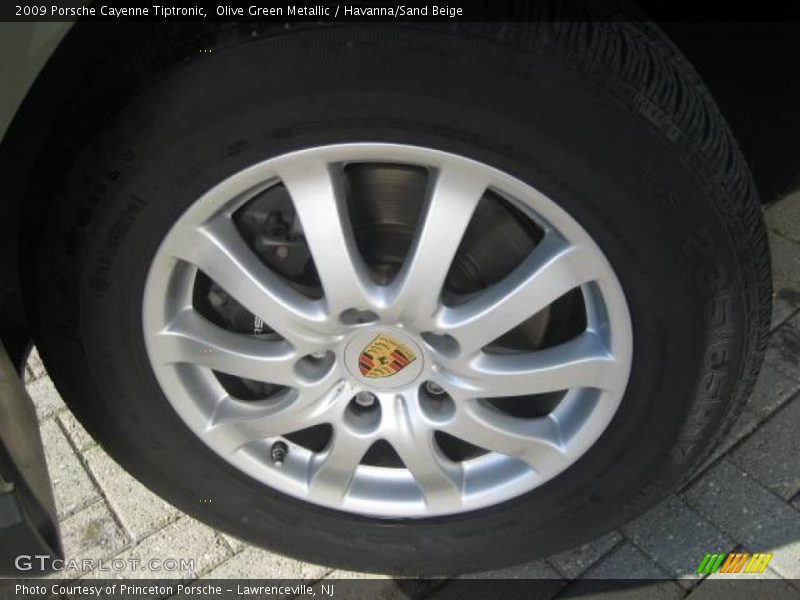 Olive Green Metallic / Havanna/Sand Beige 2009 Porsche Cayenne Tiptronic