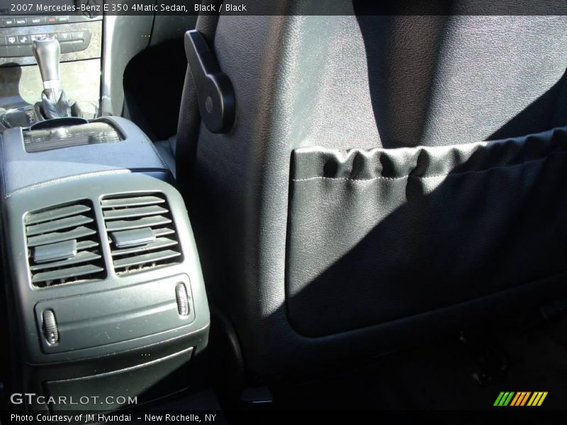 Black / Black 2007 Mercedes-Benz E 350 4Matic Sedan