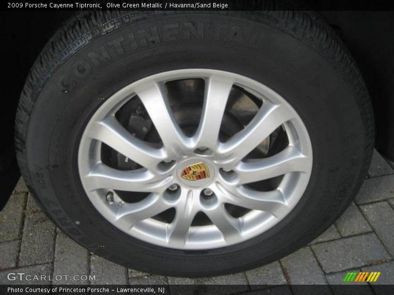 Olive Green Metallic / Havanna/Sand Beige 2009 Porsche Cayenne Tiptronic