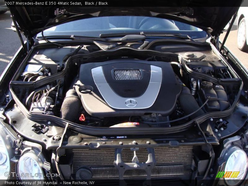 Black / Black 2007 Mercedes-Benz E 350 4Matic Sedan