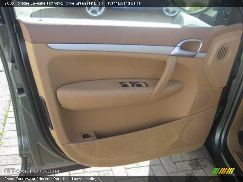 Olive Green Metallic / Havanna/Sand Beige 2009 Porsche Cayenne Tiptronic