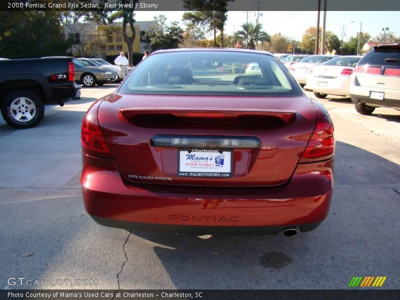 Red Jewel / Ebony 2008 Pontiac Grand Prix Sedan