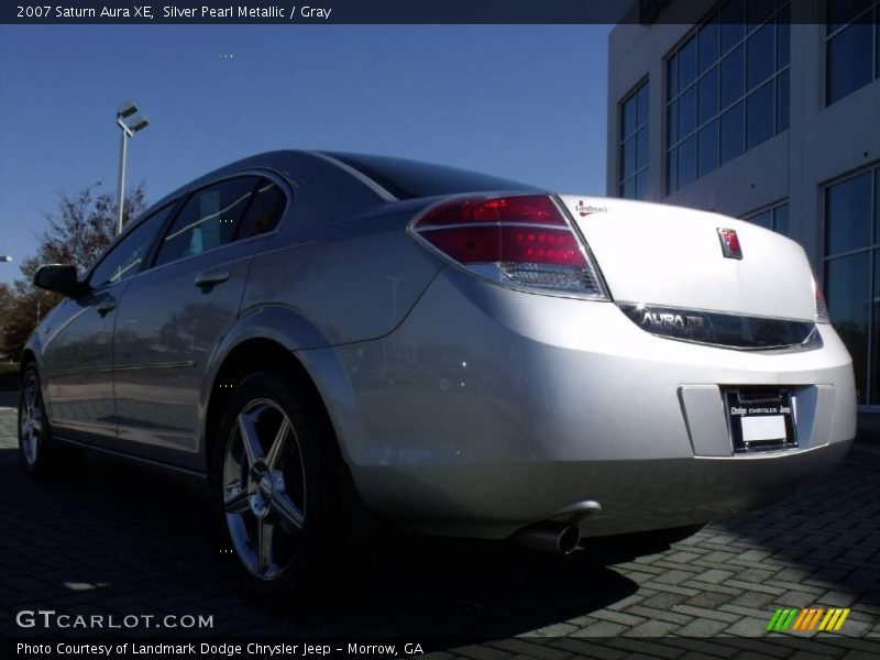 Silver Pearl Metallic / Gray 2007 Saturn Aura XE