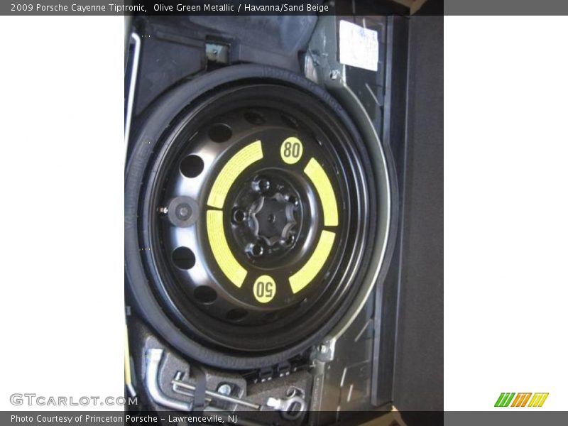 Olive Green Metallic / Havanna/Sand Beige 2009 Porsche Cayenne Tiptronic