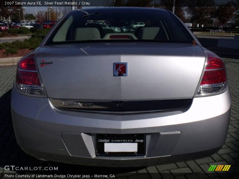 Silver Pearl Metallic / Gray 2007 Saturn Aura XE