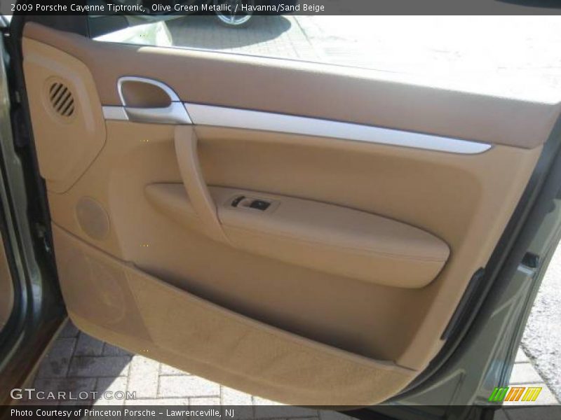 Olive Green Metallic / Havanna/Sand Beige 2009 Porsche Cayenne Tiptronic