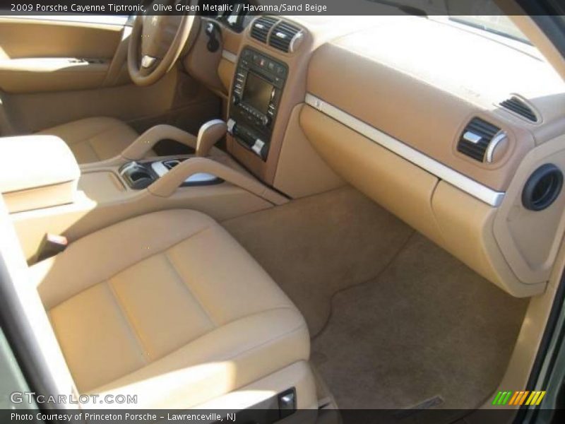 Olive Green Metallic / Havanna/Sand Beige 2009 Porsche Cayenne Tiptronic