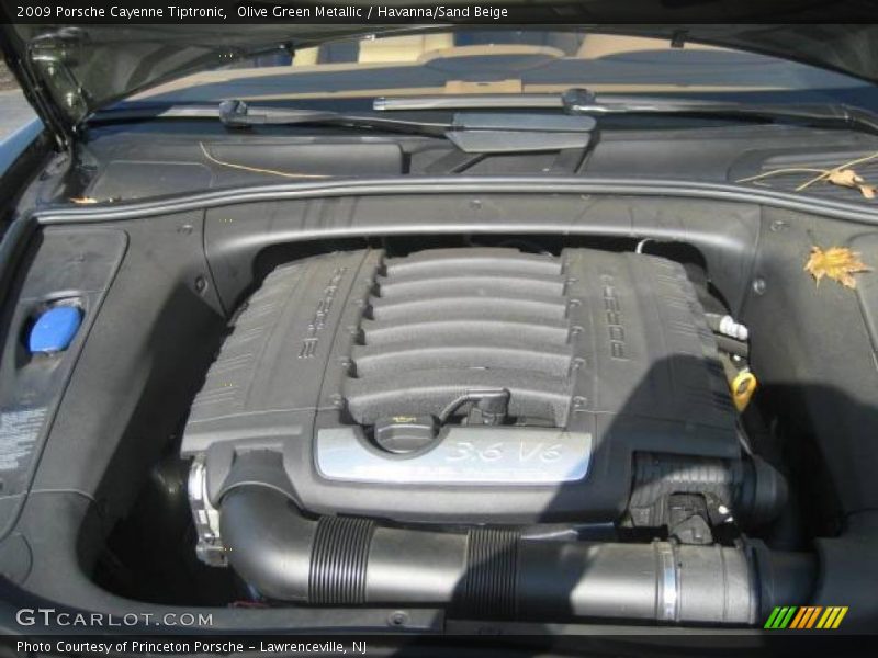 Olive Green Metallic / Havanna/Sand Beige 2009 Porsche Cayenne Tiptronic