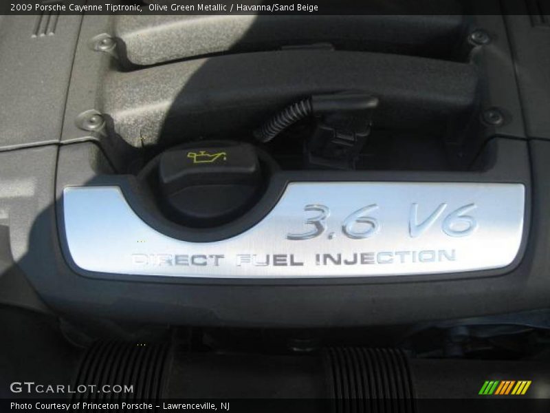 Olive Green Metallic / Havanna/Sand Beige 2009 Porsche Cayenne Tiptronic