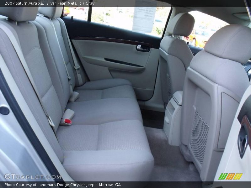 Silver Pearl Metallic / Gray 2007 Saturn Aura XE
