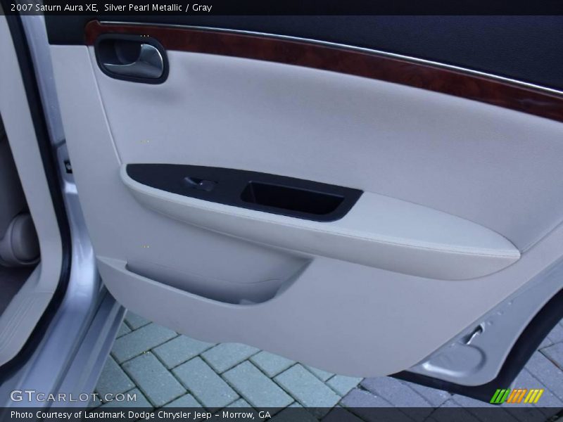 Silver Pearl Metallic / Gray 2007 Saturn Aura XE