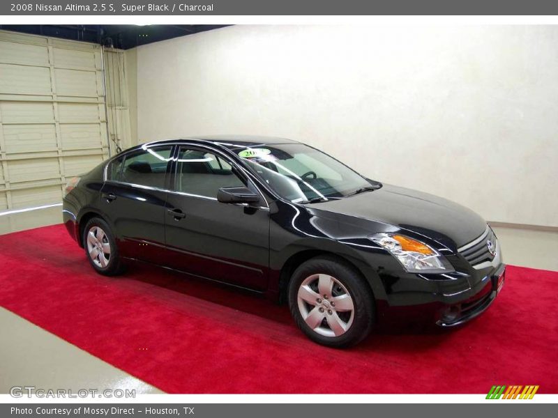 Super Black / Charcoal 2008 Nissan Altima 2.5 S