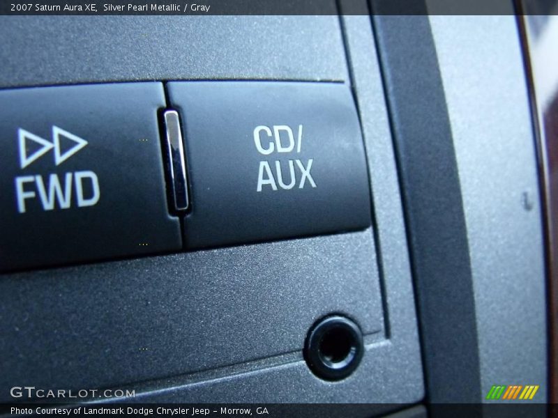 Silver Pearl Metallic / Gray 2007 Saturn Aura XE