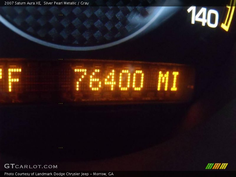 Silver Pearl Metallic / Gray 2007 Saturn Aura XE