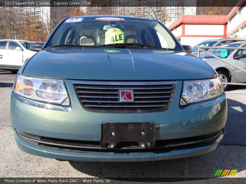 Cypress Green / Tan 2007 Saturn ION 2 Sedan