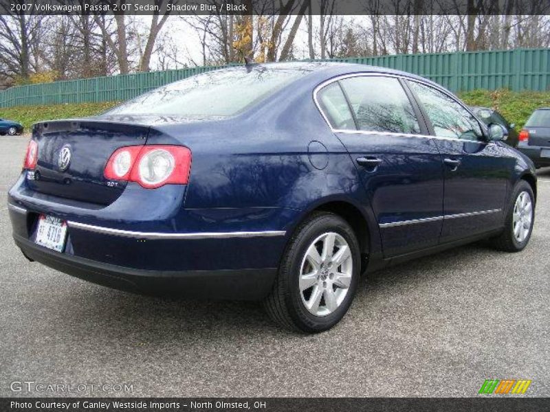 Shadow Blue / Black 2007 Volkswagen Passat 2.0T Sedan