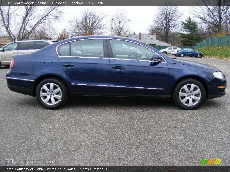 Shadow Blue / Black 2007 Volkswagen Passat 2.0T Sedan