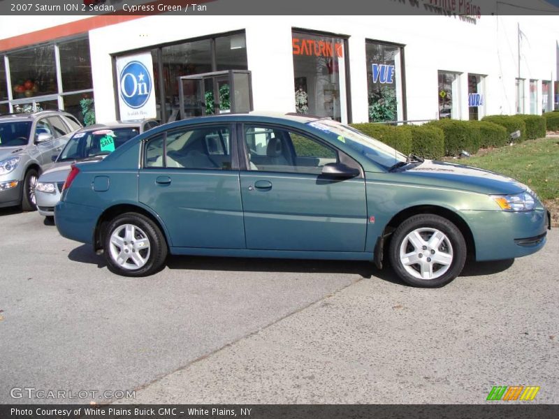 Cypress Green / Tan 2007 Saturn ION 2 Sedan