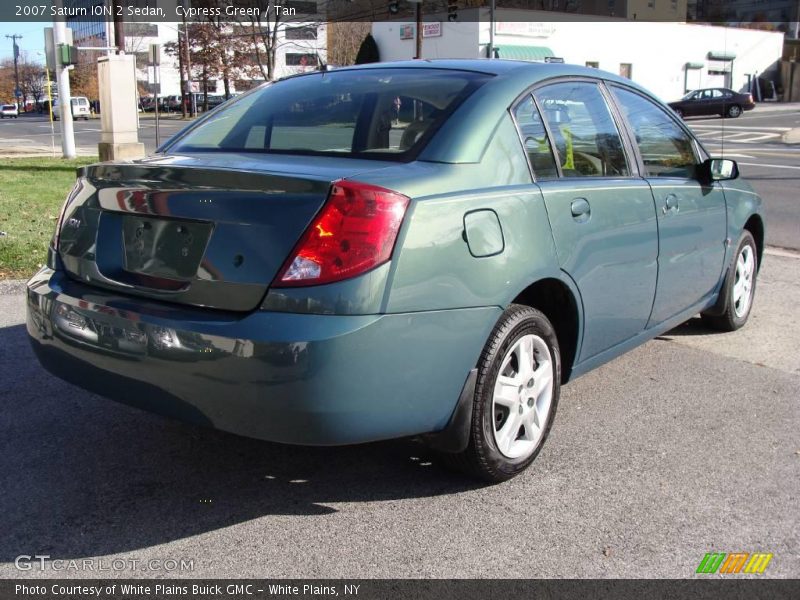 Cypress Green / Tan 2007 Saturn ION 2 Sedan