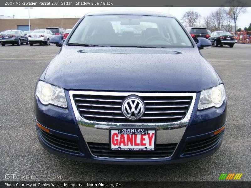 Shadow Blue / Black 2007 Volkswagen Passat 2.0T Sedan