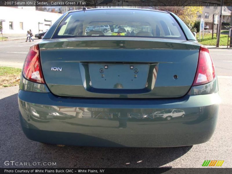 Cypress Green / Tan 2007 Saturn ION 2 Sedan