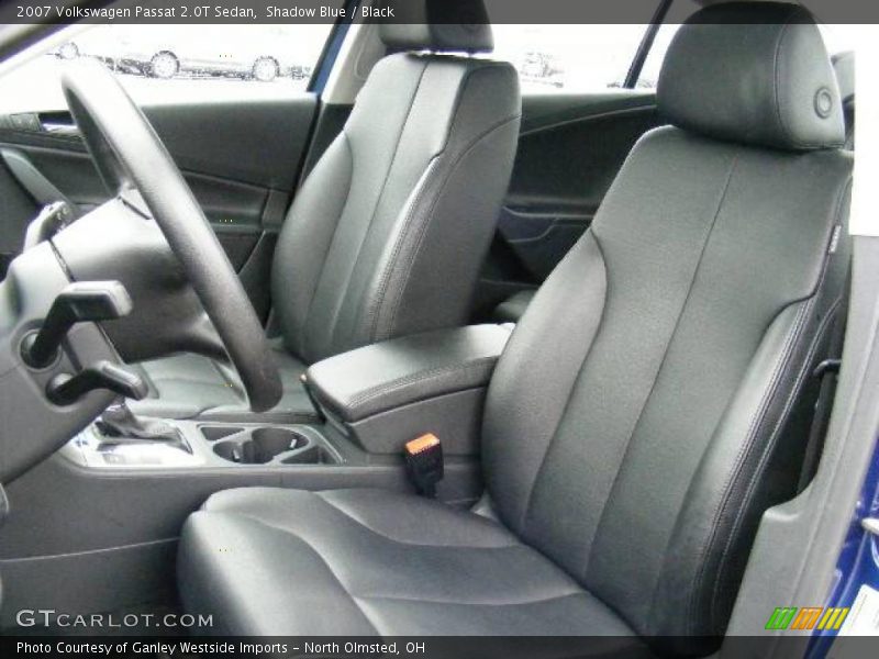 Shadow Blue / Black 2007 Volkswagen Passat 2.0T Sedan