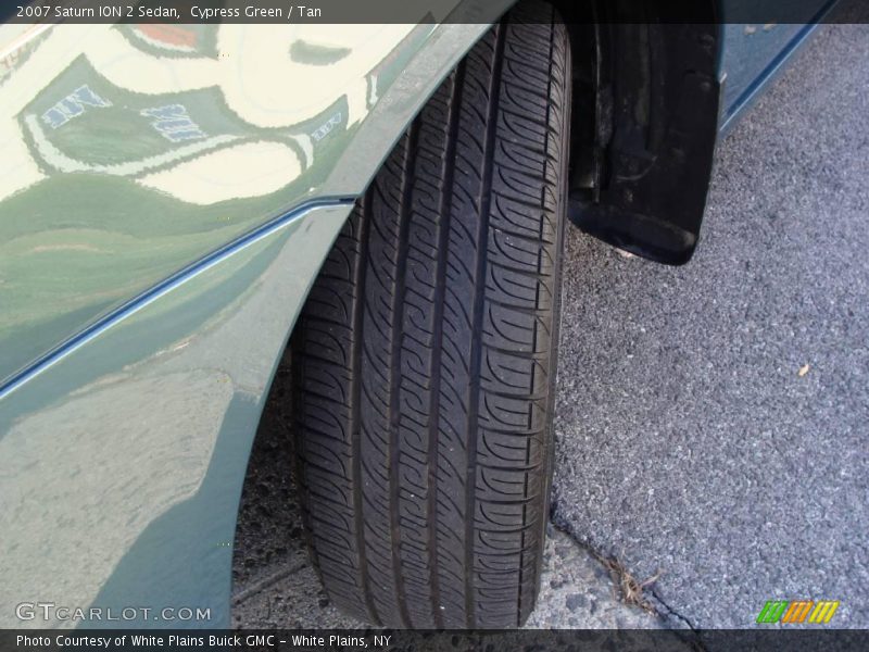 Cypress Green / Tan 2007 Saturn ION 2 Sedan