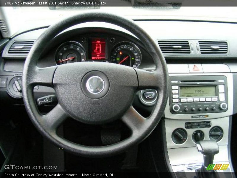 Shadow Blue / Black 2007 Volkswagen Passat 2.0T Sedan
