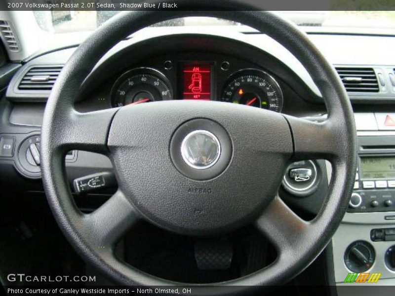 Shadow Blue / Black 2007 Volkswagen Passat 2.0T Sedan