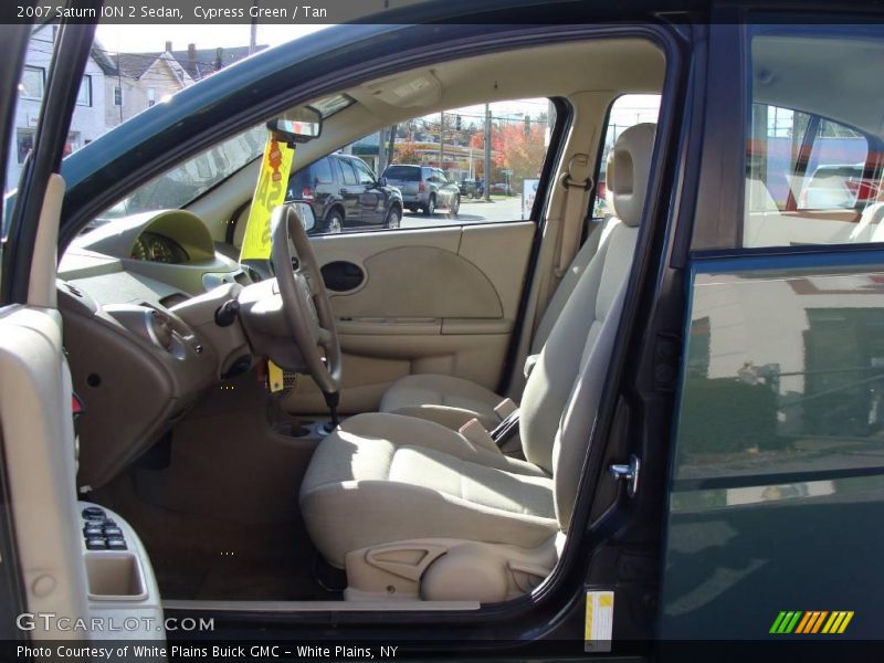 Cypress Green / Tan 2007 Saturn ION 2 Sedan