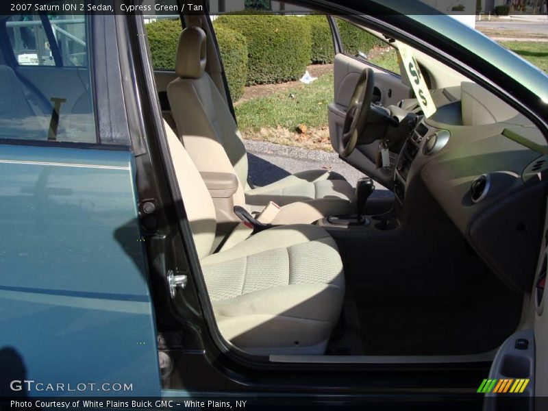 Cypress Green / Tan 2007 Saturn ION 2 Sedan