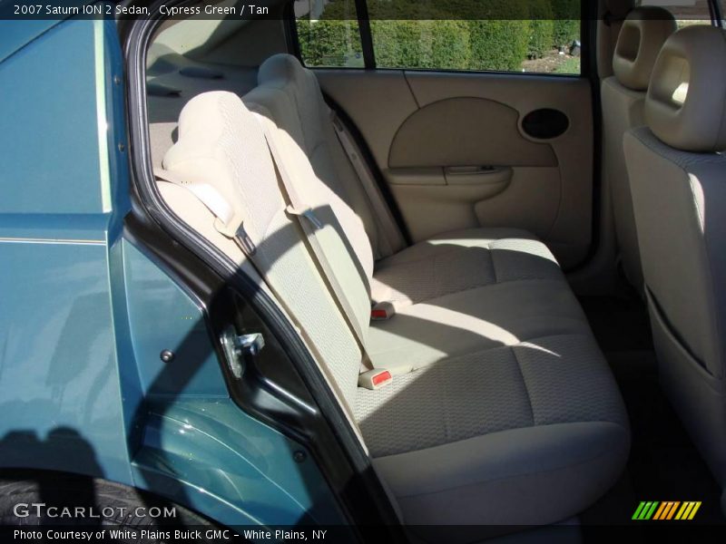 Cypress Green / Tan 2007 Saturn ION 2 Sedan