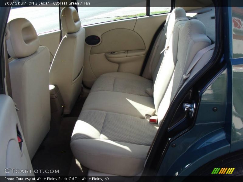 Cypress Green / Tan 2007 Saturn ION 2 Sedan