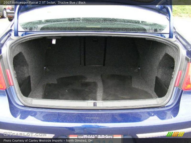 Shadow Blue / Black 2007 Volkswagen Passat 2.0T Sedan