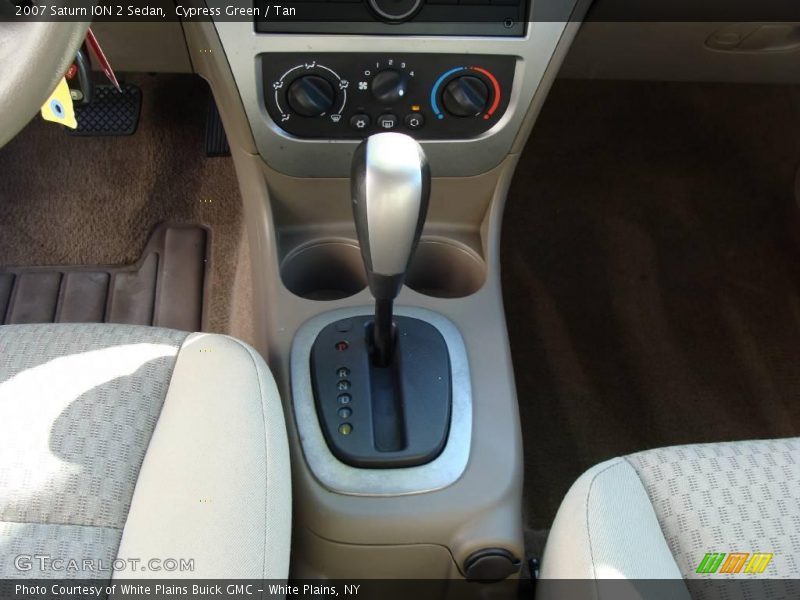 Cypress Green / Tan 2007 Saturn ION 2 Sedan