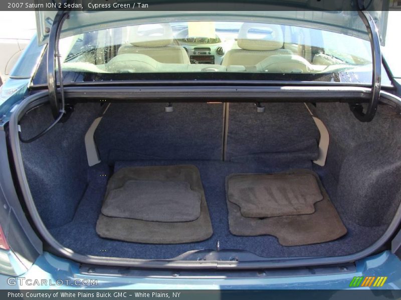 Cypress Green / Tan 2007 Saturn ION 2 Sedan