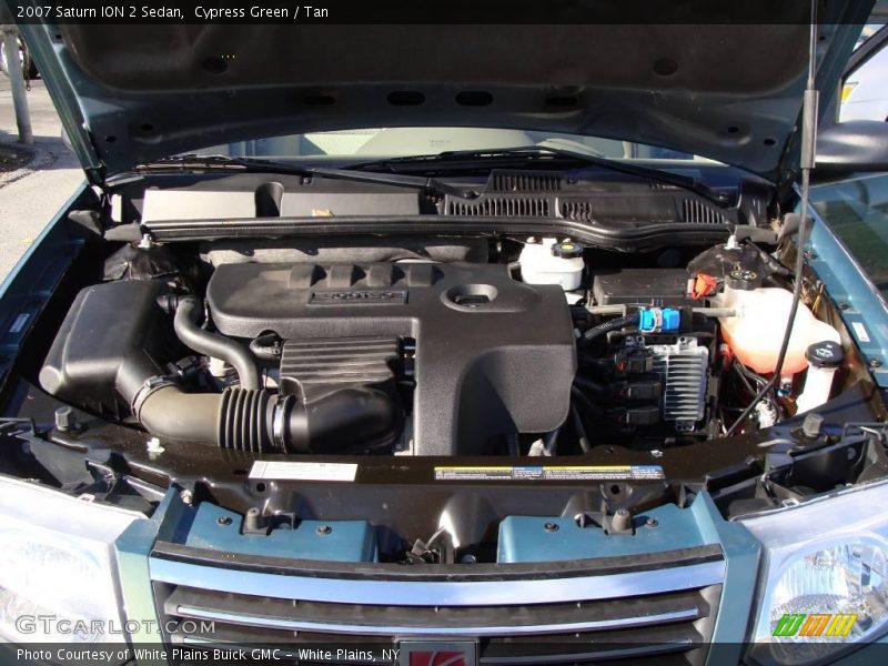 Cypress Green / Tan 2007 Saturn ION 2 Sedan