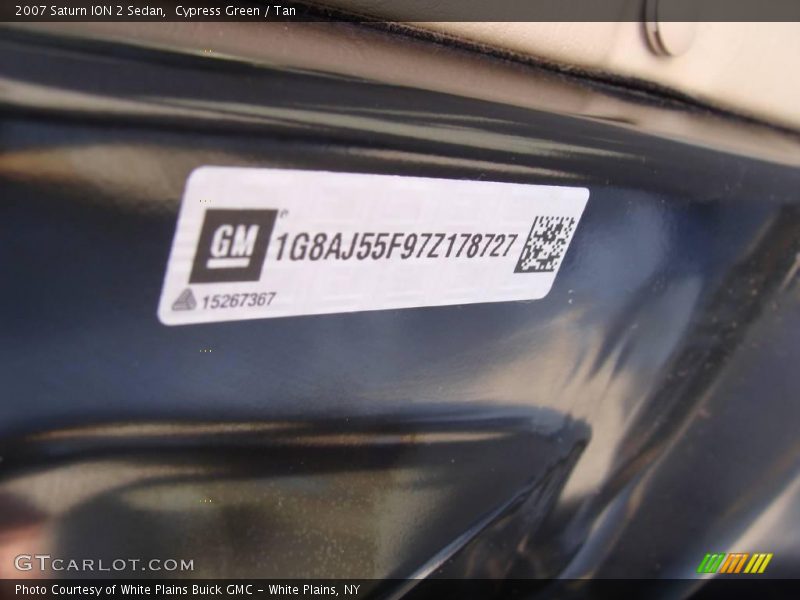 Cypress Green / Tan 2007 Saturn ION 2 Sedan