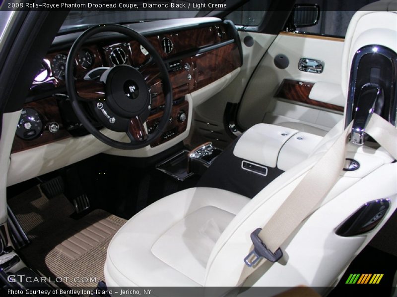 Diamond Black / Light Creme 2008 Rolls-Royce Phantom Drophead Coupe