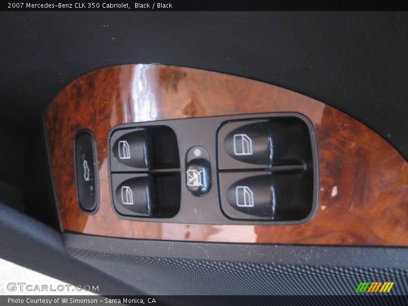 Black / Black 2007 Mercedes-Benz CLK 350 Cabriolet