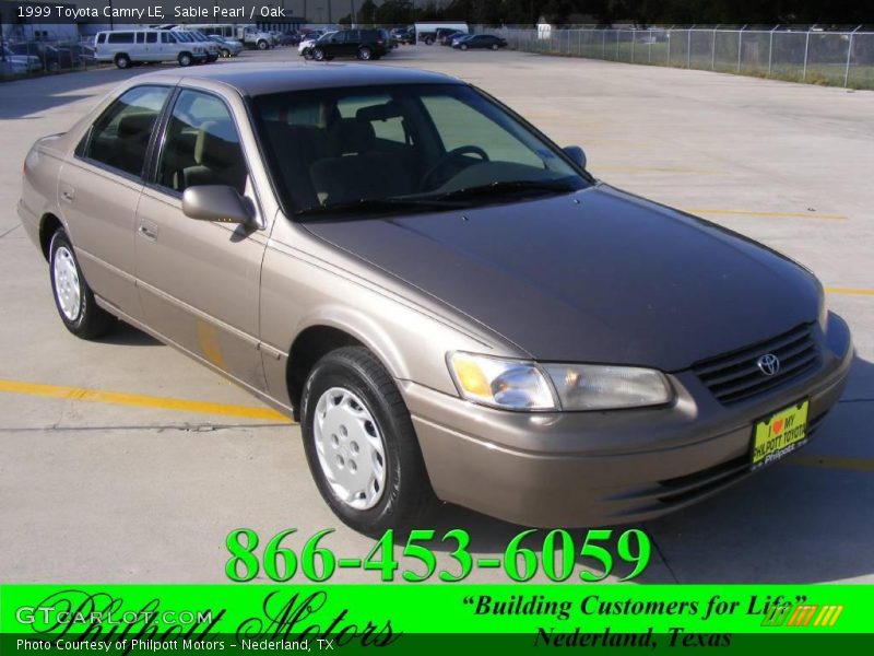 Sable Pearl / Oak 1999 Toyota Camry LE