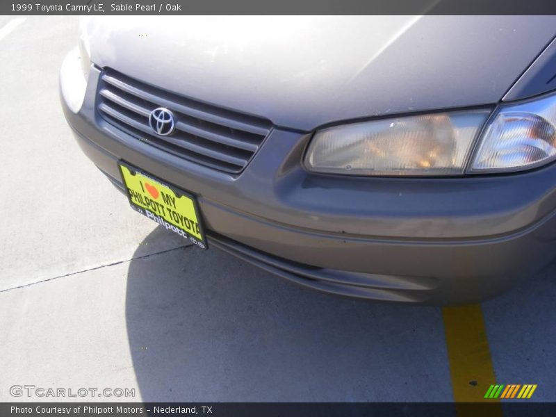 Sable Pearl / Oak 1999 Toyota Camry LE