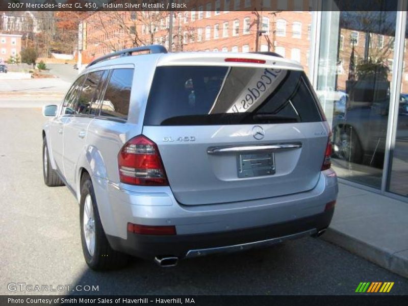 Iridium Silver Metallic / Black 2007 Mercedes-Benz GL 450