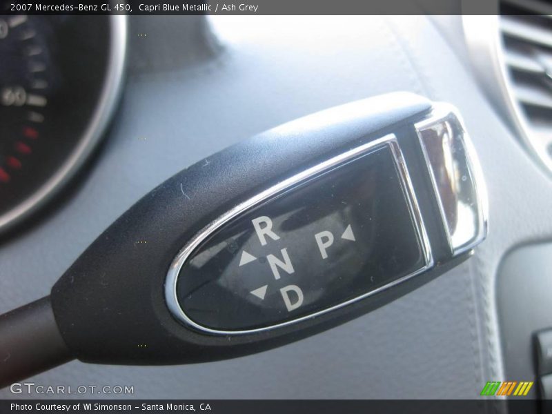 Capri Blue Metallic / Ash Grey 2007 Mercedes-Benz GL 450