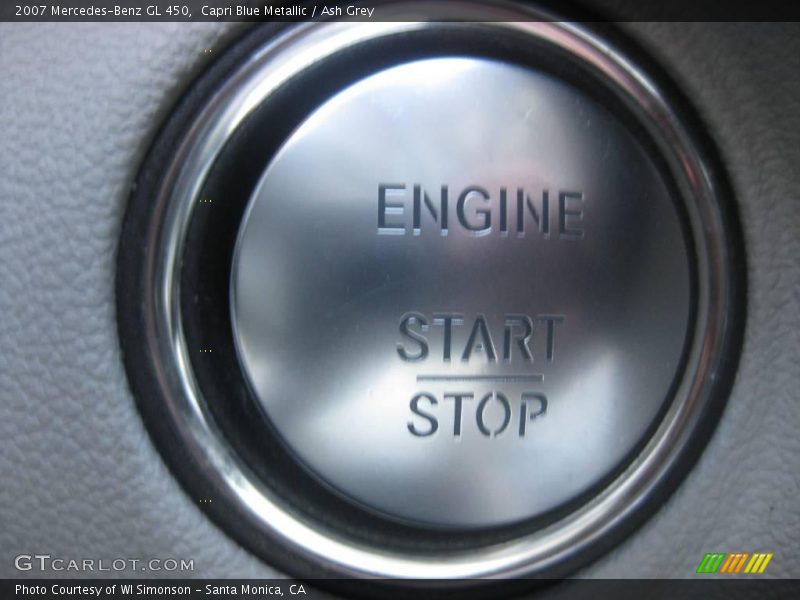 Capri Blue Metallic / Ash Grey 2007 Mercedes-Benz GL 450