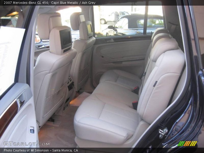 Capri Blue Metallic / Ash Grey 2007 Mercedes-Benz GL 450
