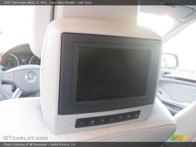 Capri Blue Metallic / Ash Grey 2007 Mercedes-Benz GL 450