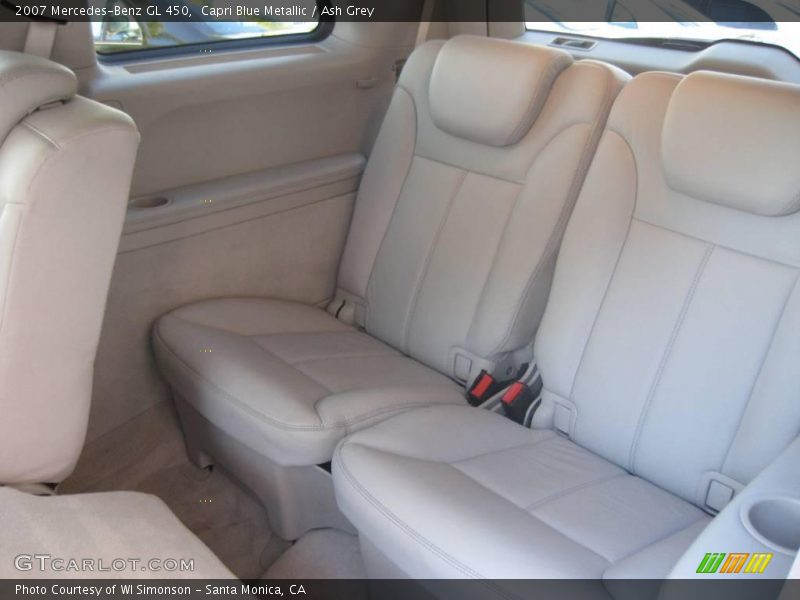 Capri Blue Metallic / Ash Grey 2007 Mercedes-Benz GL 450
