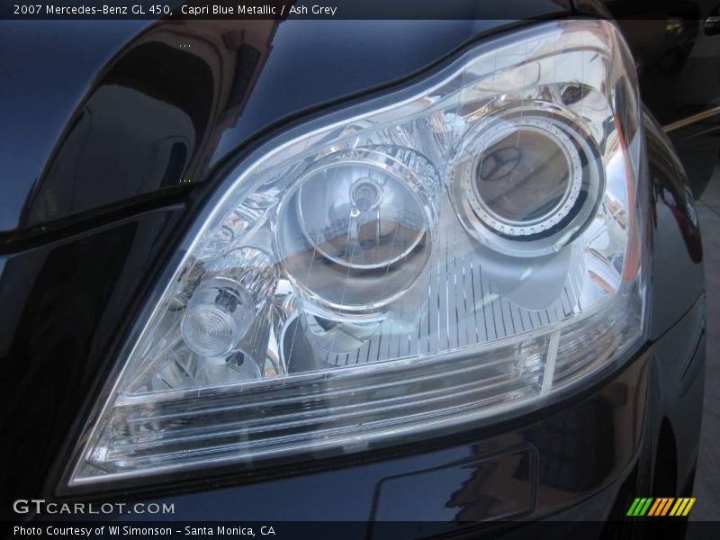 Capri Blue Metallic / Ash Grey 2007 Mercedes-Benz GL 450