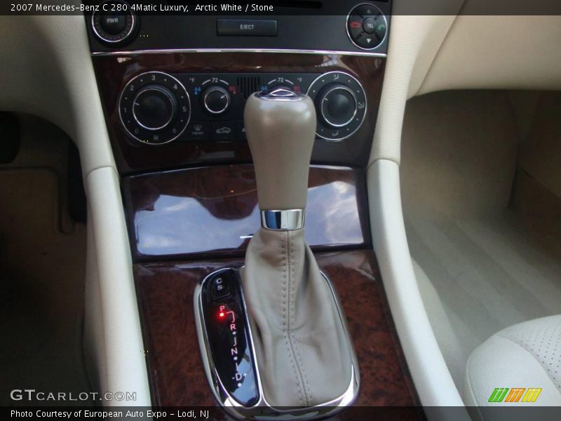 Arctic White / Stone 2007 Mercedes-Benz C 280 4Matic Luxury
